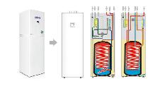2P水源地暖熱水工程機組，別墅熱水循環系統，別墅空調熱水系統，別墅熱水設備，別墅熱水供應系統